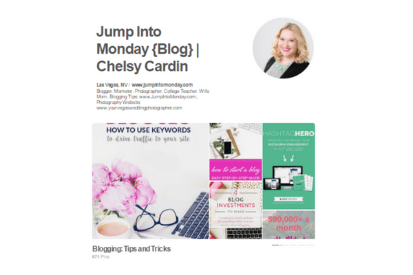 pinterest tips for bloggers
