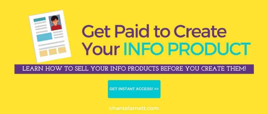 How to Get Paid to Create Your Info Product